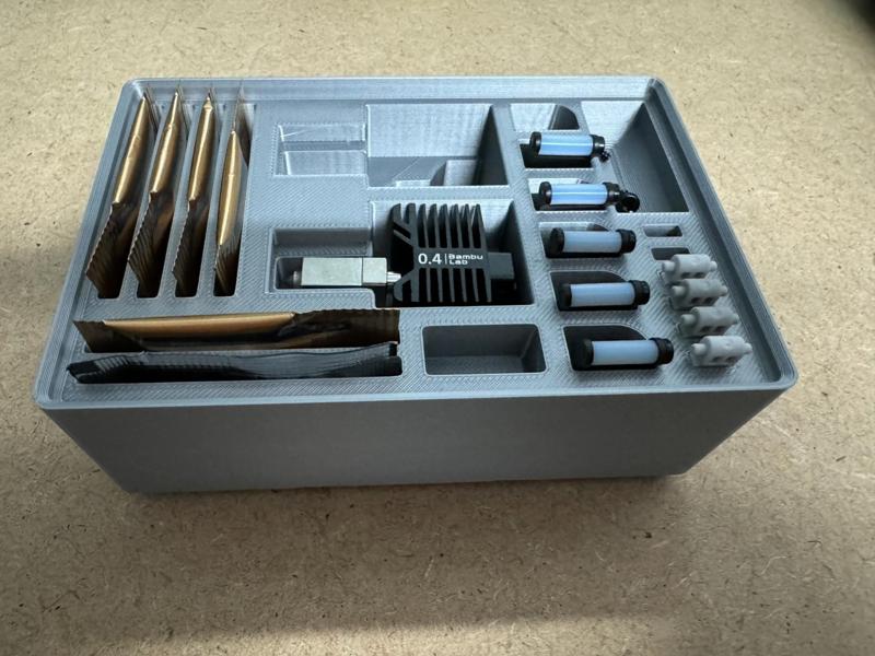 Gridfinity Bambu Lab X1C Storage Box