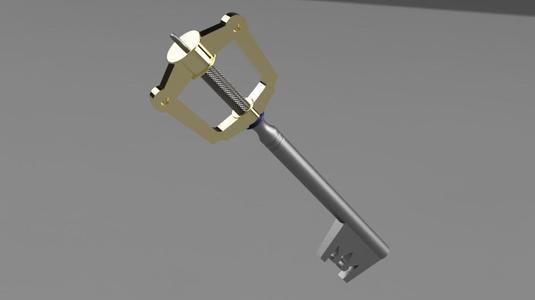 Sora's Keyblade - printable full size