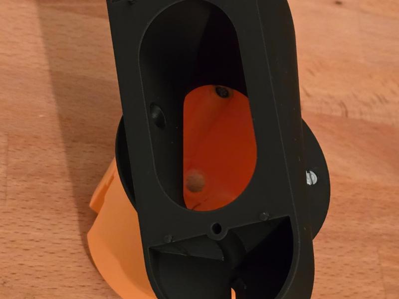 Reolink tilted doorbell flush mount 60mm - RIGHT