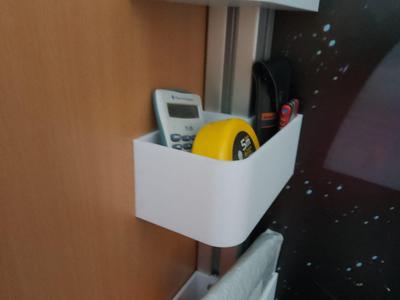 modern alu-profile box for space saving V1