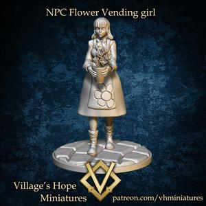 NPC Flower Vending girl