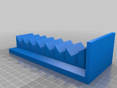 Escalera de dedos vertical