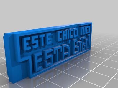 (3D Slash) stamp_template_blank