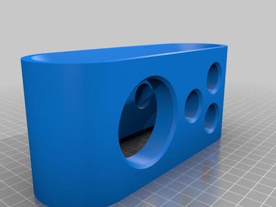 Toothbrush and Toothpaste holder [with drainage]