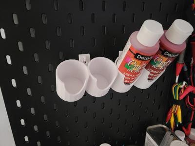 Skadis 42mm Acrylic Paint Bottle Holder