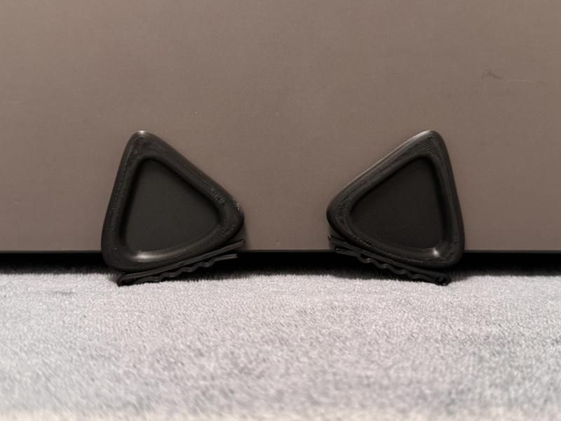 Fast Print Cat Ear Hair Clip Accessory hair pin 貓耳