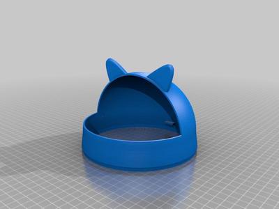 mini animal trash can or mini container