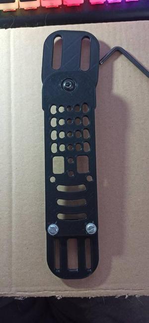 Modular safariland plate holster