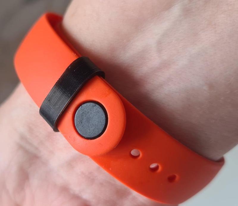 Xiaomi Mi Band 5/6/7 Amazfit Band 5 ROUND strap holder - narrow loop band