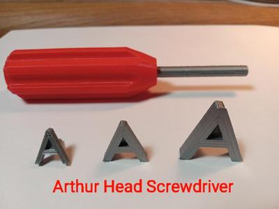 Arthur Head Screwdriver