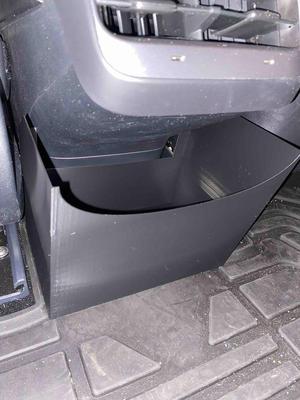Tesla Model 3 trash bin