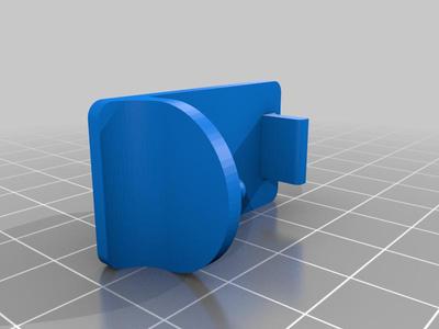 Kitchen cupboard shelf clip