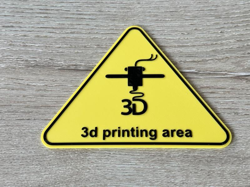 New 3d printing panel