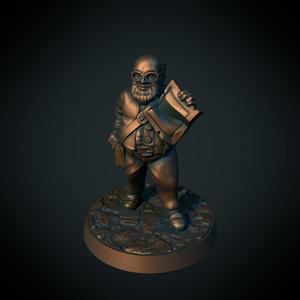 Stan the Explorer 28mm (supportless, FDM friendly)