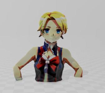 anime girl bust
