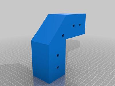 4040 Profile Brackets for tabletop mounting