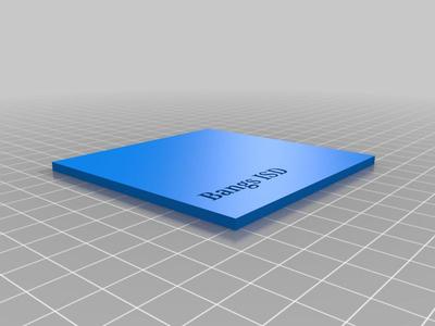 Dragon plaque Bangs ISD