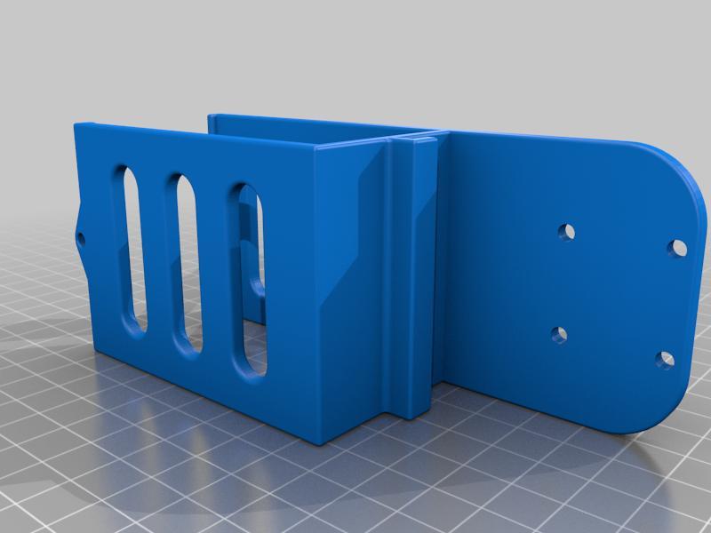 Creality Falcon 2 22w Power Supply bracket and cable clamps