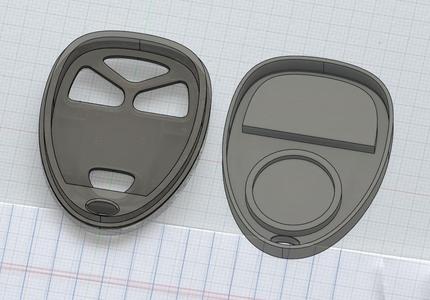 Silverado Key Fob Housing