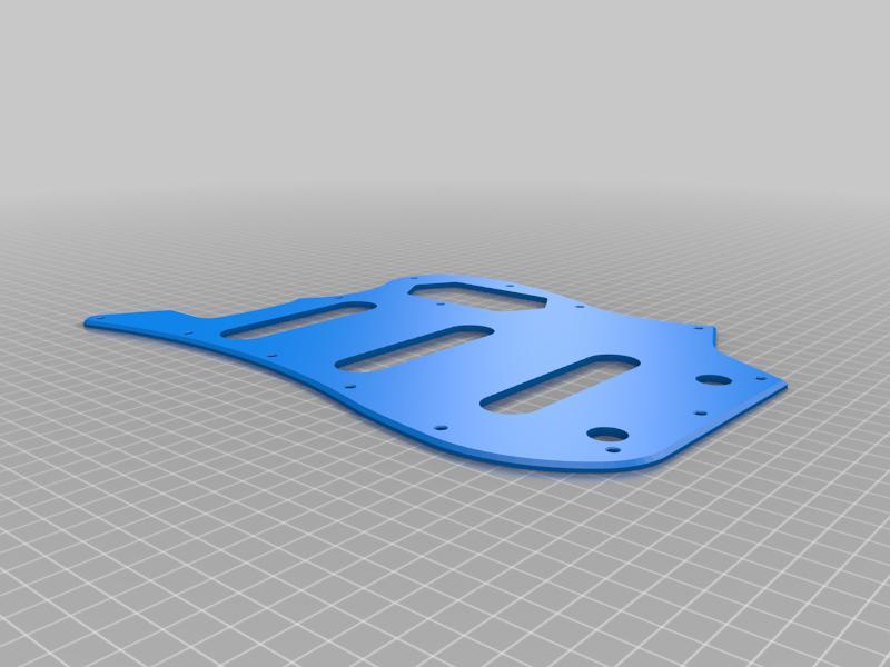 Squire Bass VI Pickguard