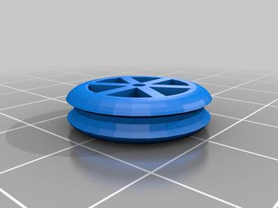 Spare wheel for LEGO motorcycle