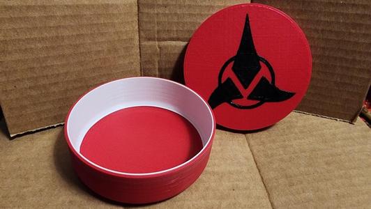 Round Container with uniform walls