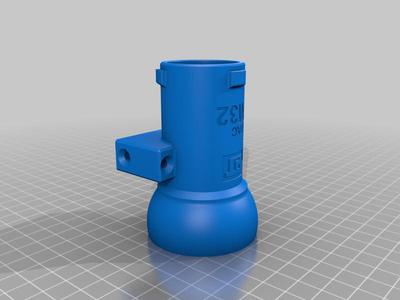 OsVaC- FlexTube Anschluss mit Halter