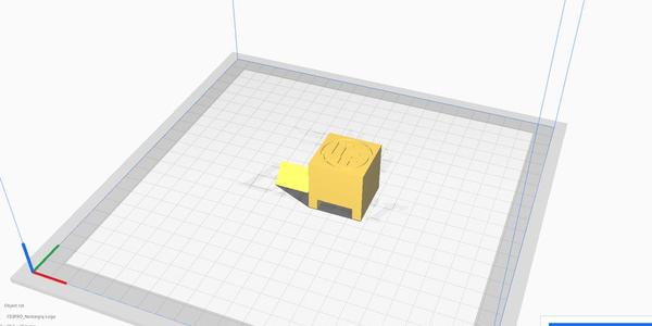 Logo on cube (Nostalgiq)