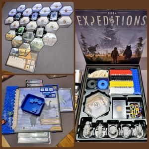 Expeditions (incl. Expansion) - Organizer / Boards / Hexes