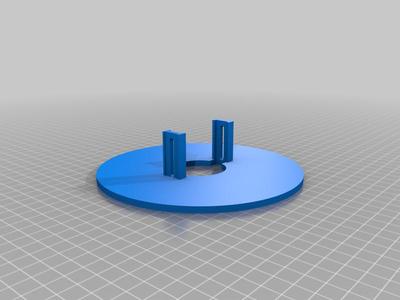 Router Base for Harborfreight Cutout Tool - Chicago Electric #42831