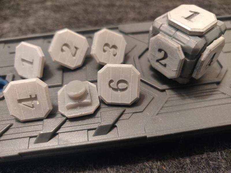 Snap Ships Dice and Blank