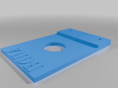 Dewalt 600 Router Guide for Bora WTX Clamp Edge