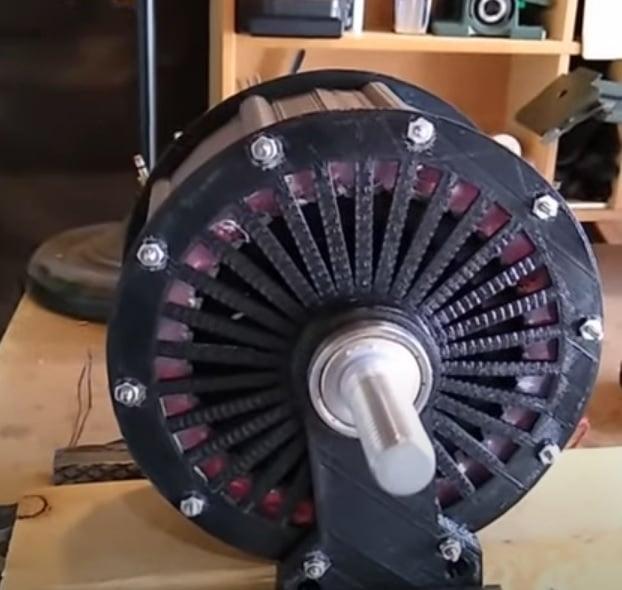 800w 3D printed motor