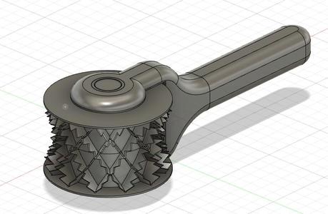 Barbeque sausage cutter