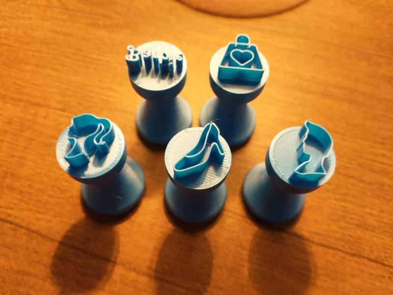 Barbie Figure Stamps for Candy