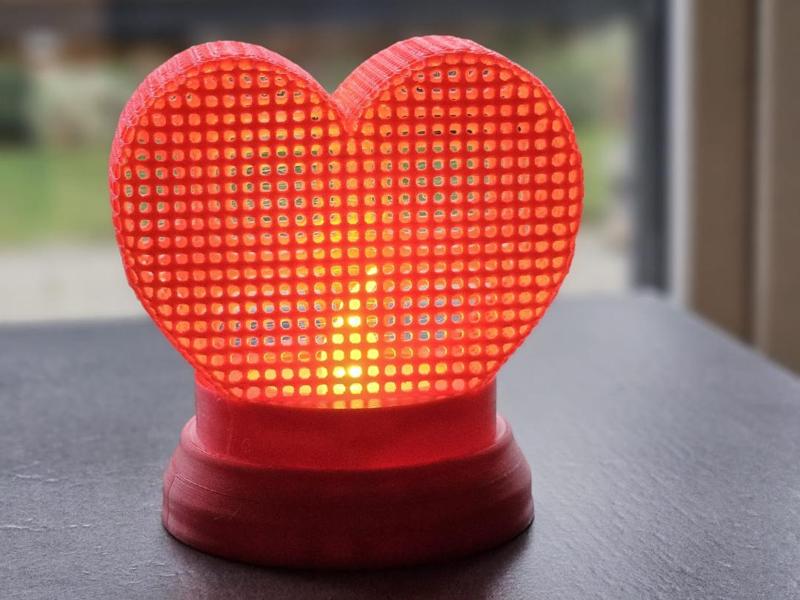 Heart-shaped Tealight