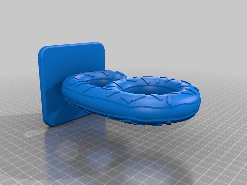 Table numbers donut themed 