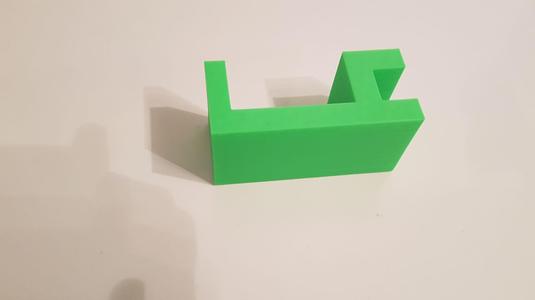 Headset holder for an desk