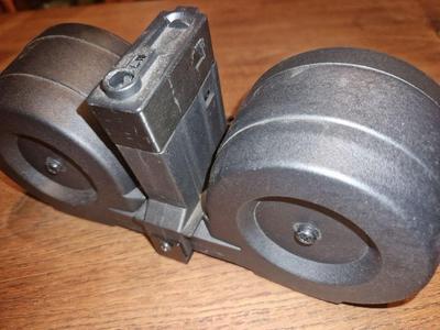 Airsoft m4 drum mag extender 