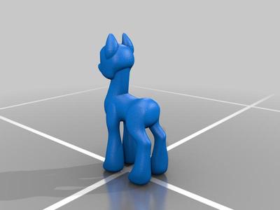 My Little Pony Figure Base