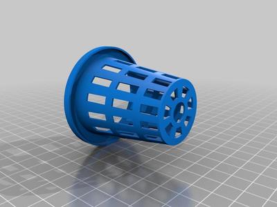 3D Printed Model: 2-Inch Plant Pot
