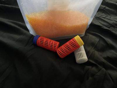 V2 standard soda bottle cap silica container