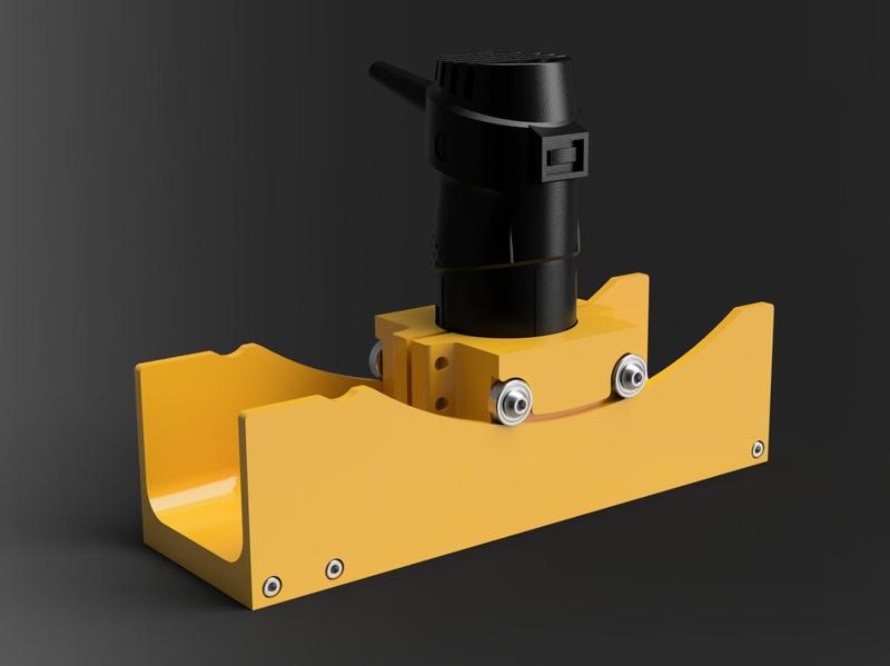 Router Scoop / Scallop / Saddle Seat Jig