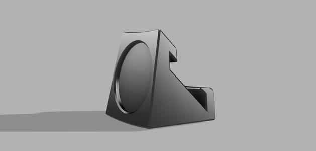 Philips Fidelio X3 angled mount brace for Antlion ModMic