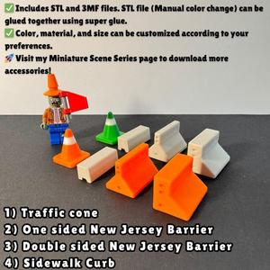 Miniature Scene Series | Road Work Mini Set
