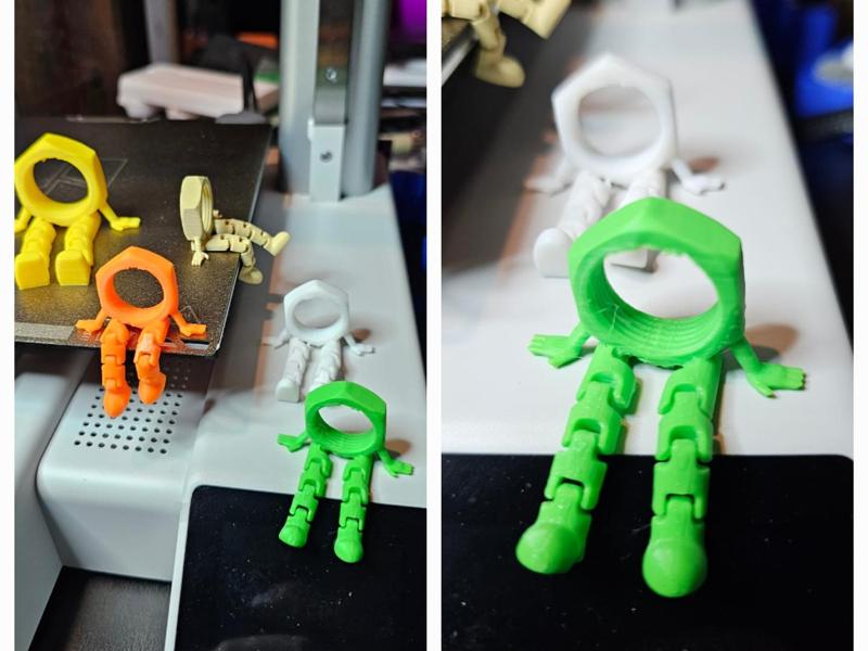 Hexagon Nut Guy - Desk Buddy 