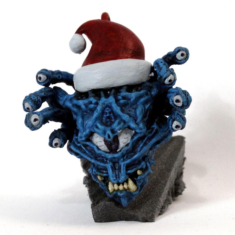 Santa eye beast Christmas Tree Decoration