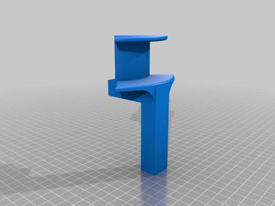 Screen headphone hanger
