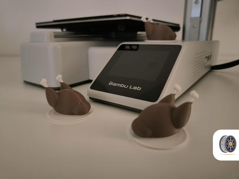 Mini Cute Christmas Dinner (Chicken/Turkey Roast)