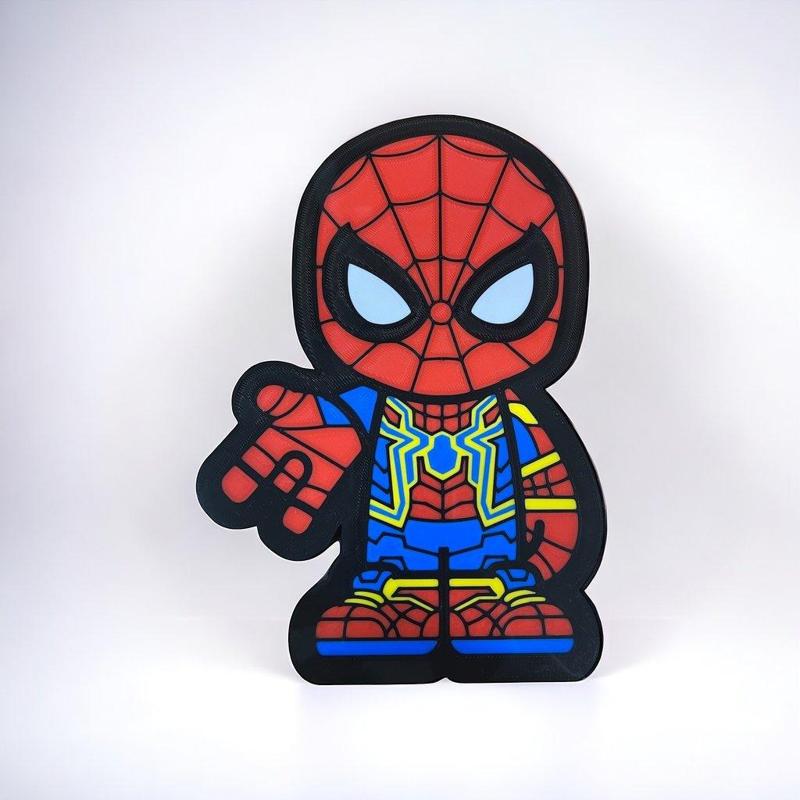 Spiderman LED Light Box